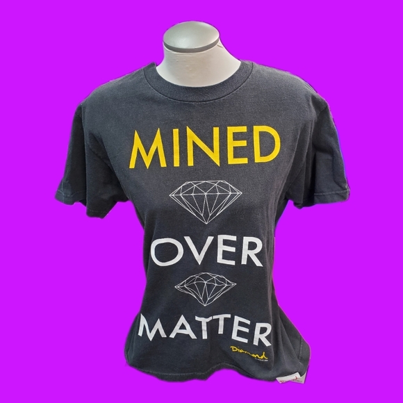 Mined Over Matter Diamond Supply Co. T-Shirt - Picture 1 of 7